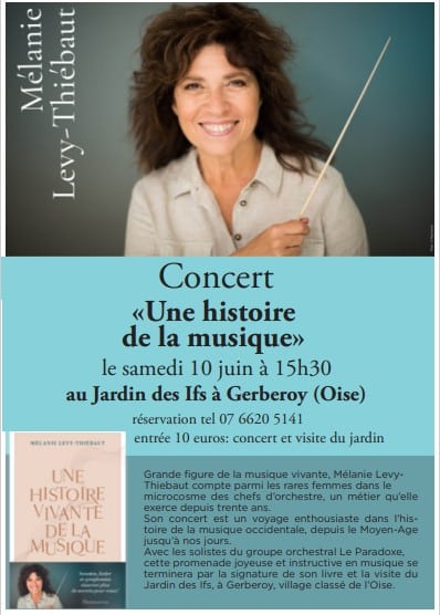 Concert “Histoire de la Musique, du Moyen Age à nos Jours”