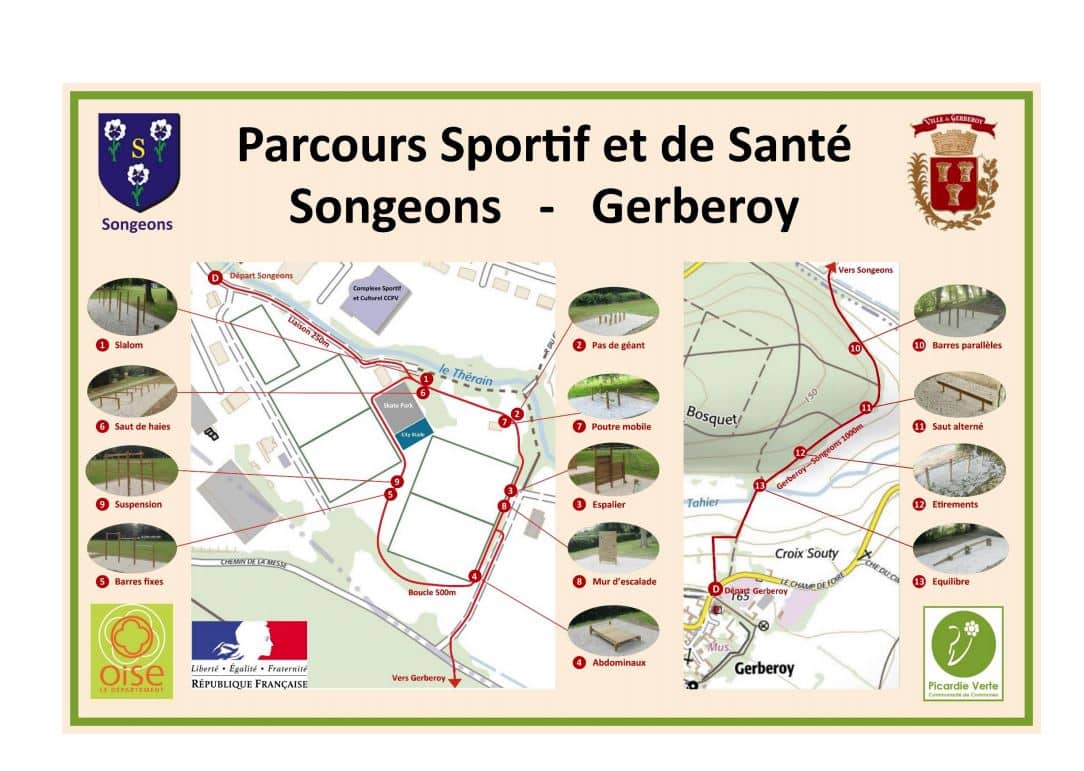 Parcours Sportif et de Santé Songeons – Gerberoy